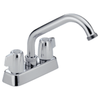 DELTA 2131LF CLASSIC TWO HANDLE LAUNDRY FAUCET CHROME