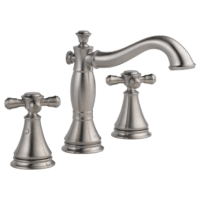 DELTA 3597LF-SSMPU-LHP CASSIDY TWO HANDLE WIDESPREAD LAV FCT STAINLESS