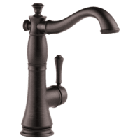 DELTA 1997LF-RB CASSIDY SINGLE HANDLE BAR/PREP FAUCET VENETIAN BRZ
