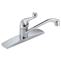 DELTA 100LF-WF CLASSIC SINGLE HANDLE KITCHEN FAUCET CHROME