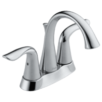 DELTA 2538-MPU-DST LAHARA TWO HANDLE CENTERSET LAVATORY FAUCET CHROME