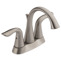 DELTA 2538-SSMPU-DST LAHARA TWO HANDLE CENTERSET LAV FAUCET STAINLESS