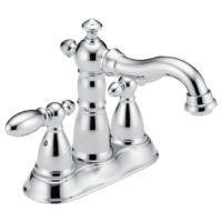 DELTA 2555-MPU-DST VICTORIAN 2 HANDLE CENTERSET LAVATORY FAUCET CHROME