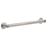 DELTA 41624-SS 24" TRADITIONAL DECORATIVE ADA GRAB BAR STAINLESS