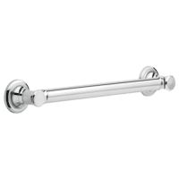 DELTA 41618 18" TRADITIONAL DECORATIVE ADA GRAB BAR CHROME