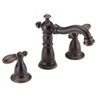 DELTA 3555-RBMPU-DST VICTORIAN 2 HDL WIDESPREAD LAV FCT VENETIAN BRZ