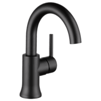 DELTA 559HA-BL-DST TRINSIC SINGLE HANDLE LAVATORY FAUCET MATTE BLACK