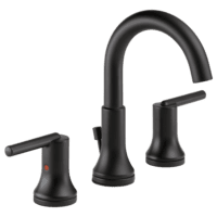 DELTA 3559-BLMPU-DST TRINSIC TWO HANDLE WIDESPREAD LAV FCT MATTE BLACK