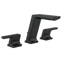 DELTA 3599LF-BLMPU PIVOTAL TWO HANDLE WIDESPREAD LAV FCT MATTE BLACK