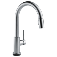 DELTA 9159T-AR-DST TRINSIC 1-HANDLE PULL DOWN KIT FCT W/TOUCH2O ARCTIC STAINLESS