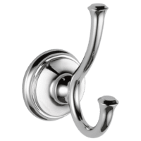 DELTA 79735 CASSIDY DOUBLE ROBE HOOK CHROME