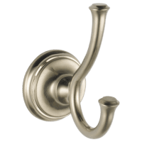 DELTA 79735-SS CASSIDY DOUBLE ROBE HOOK STAINLESS