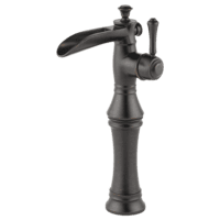 DELTA 798LF-RB CASSIDY 1-HANDLE CHANNEL VESSEL LAV FCT VENETIAN BRONZE