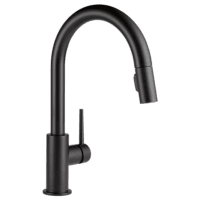 DELTA 9159-BL-DST TRINSIC 1-HANDLE PULL DOWN KIT FAUCET MATTE BLACK