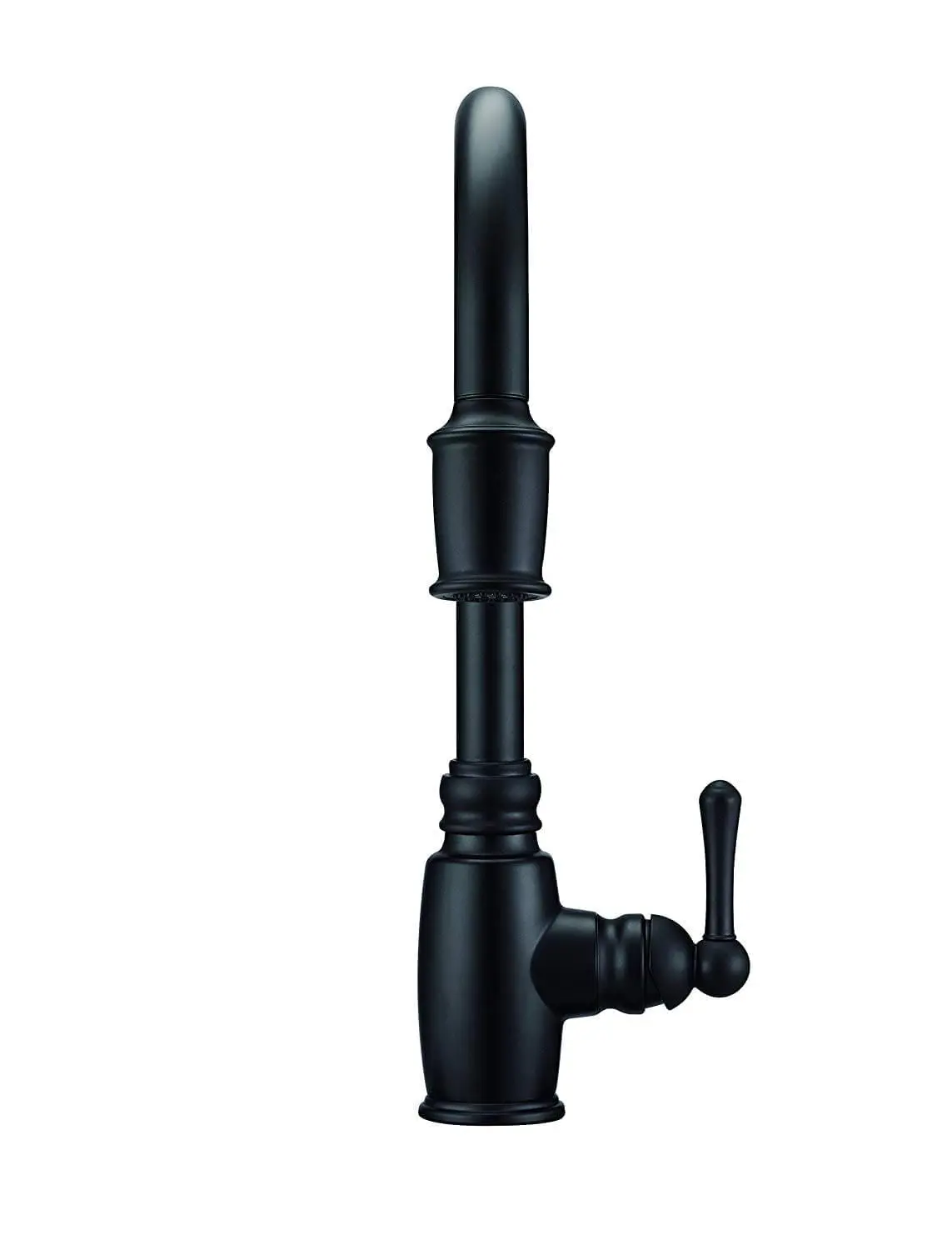 DANZE D455557BS OPULENCE 1-HANDLE PULL DOWN KITCHEN FAUCET SATIN BLACK - Image 3