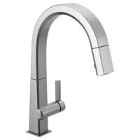 DELTA 9193-AR-DST PIVOTAL SINGLE HANDLE PULL DOWN KIT FCT ARCTIC STAINLESS