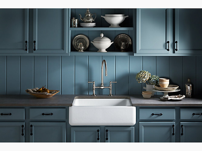 kohler 6487 whitehaven kitchen sink