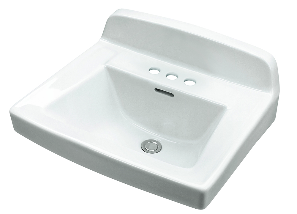 Gerber 12 654 Monticello Ii Wall Hung Lavatory White Park Supply Company - Wall Hung Lavatory Ada Height