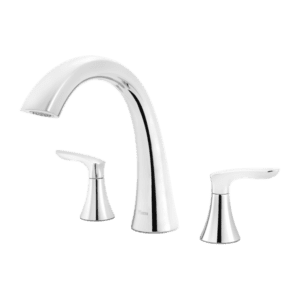 PFISTER RT6-5WRC WELLER 2-HANDLE ROMAN TUB TRIM CHROME | Park Supply ...