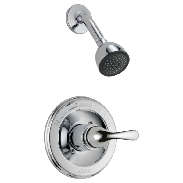 Valve and Shower Head Not Included Chrome T14267-LHD DELTA FAUCET Ara 14 Series Single-Function Shower Trim Kit 